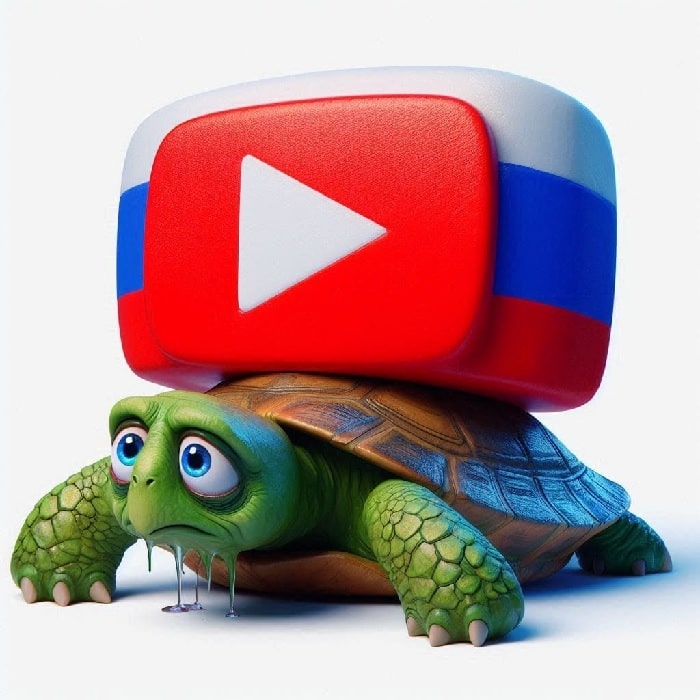 Замедление Youtube в России